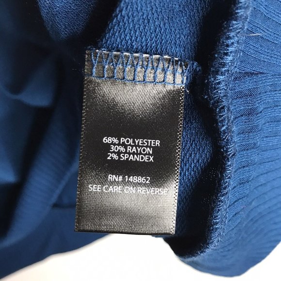 Torrid Blue Teal Light Ruffle Long Sleeve Knit Top Women's Size 3 New - Picture 7 of 9